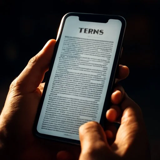 viptaka mobile terms screen